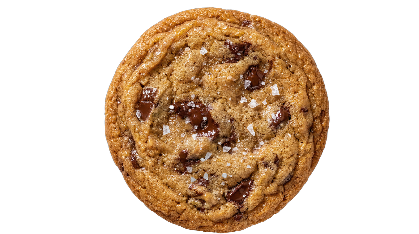 Brown butter salted chocolate chip cookie